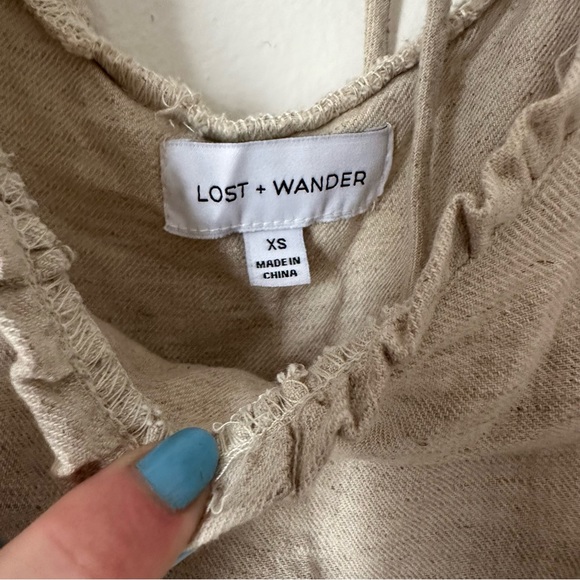 Lost and Wander Coastal Dream Balloon Short Sleeve Dress - Picture 6 of 9